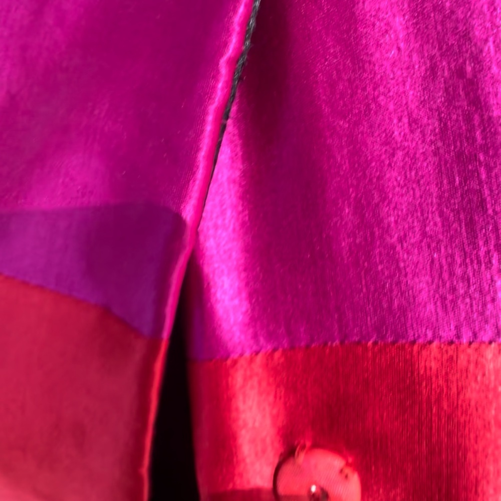 Bold Multicolor Striped Jacket and Dress - Picture 9 of 11